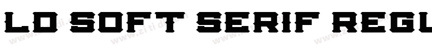 LD Soft Serif Regula字体转换